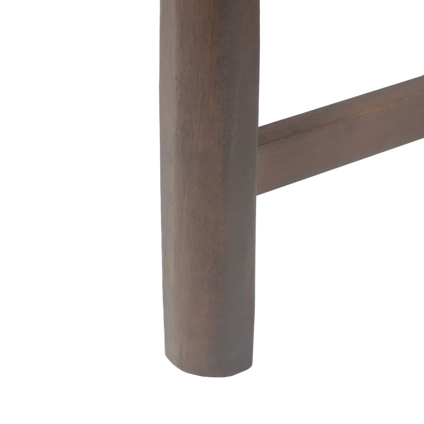 Spisestoler 2 pcs Lys Brun 48 x 49 x 95 cm Solid Gummitre vidaXL