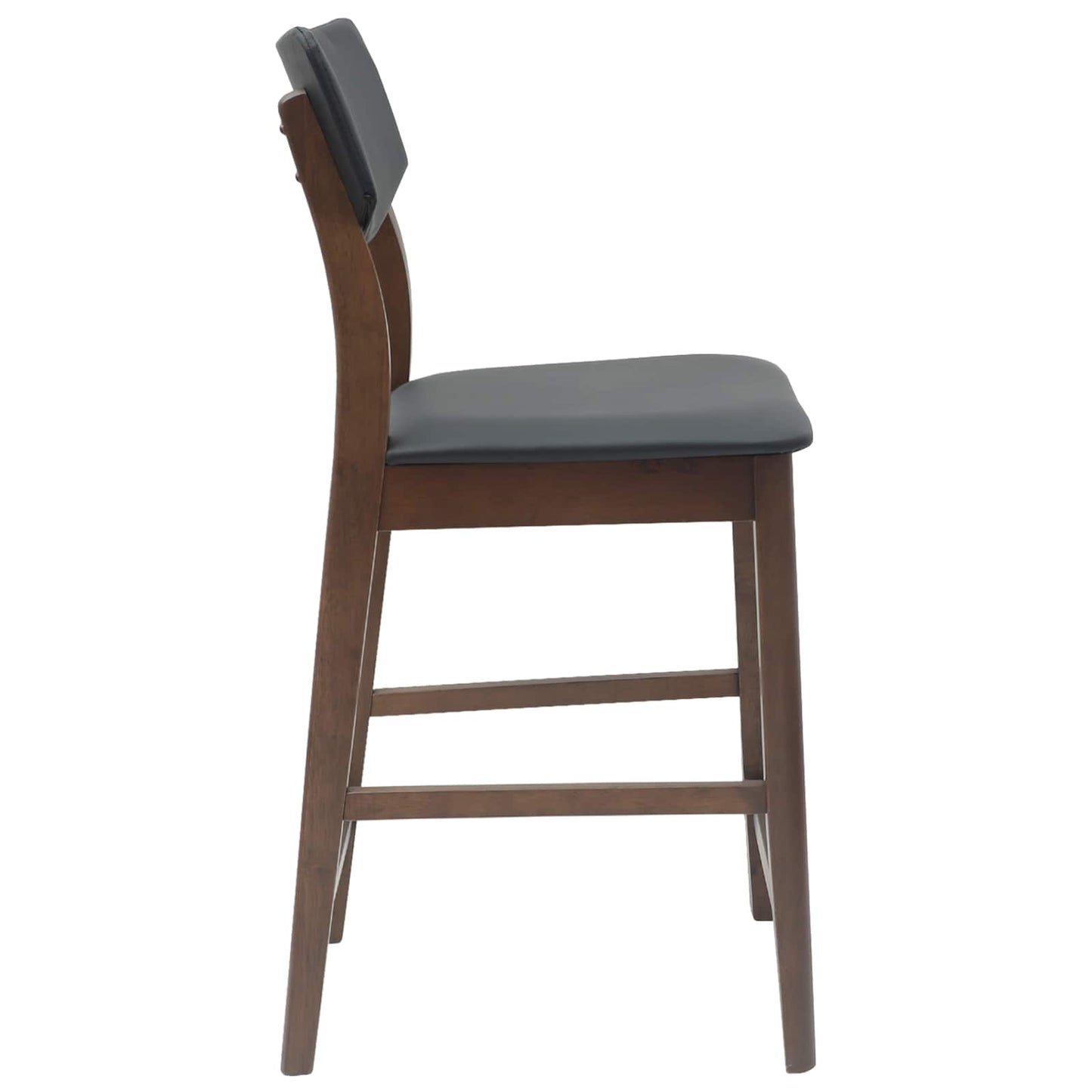 Spisestoler 2 pcs Lys Brun 48 x 49 x 95 cm Solid Gummitre vidaXL