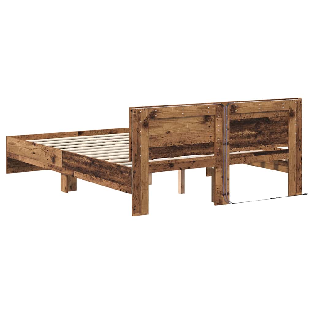 Sengestamme Gamle tre 135 x 190 cm Konstruert tre
