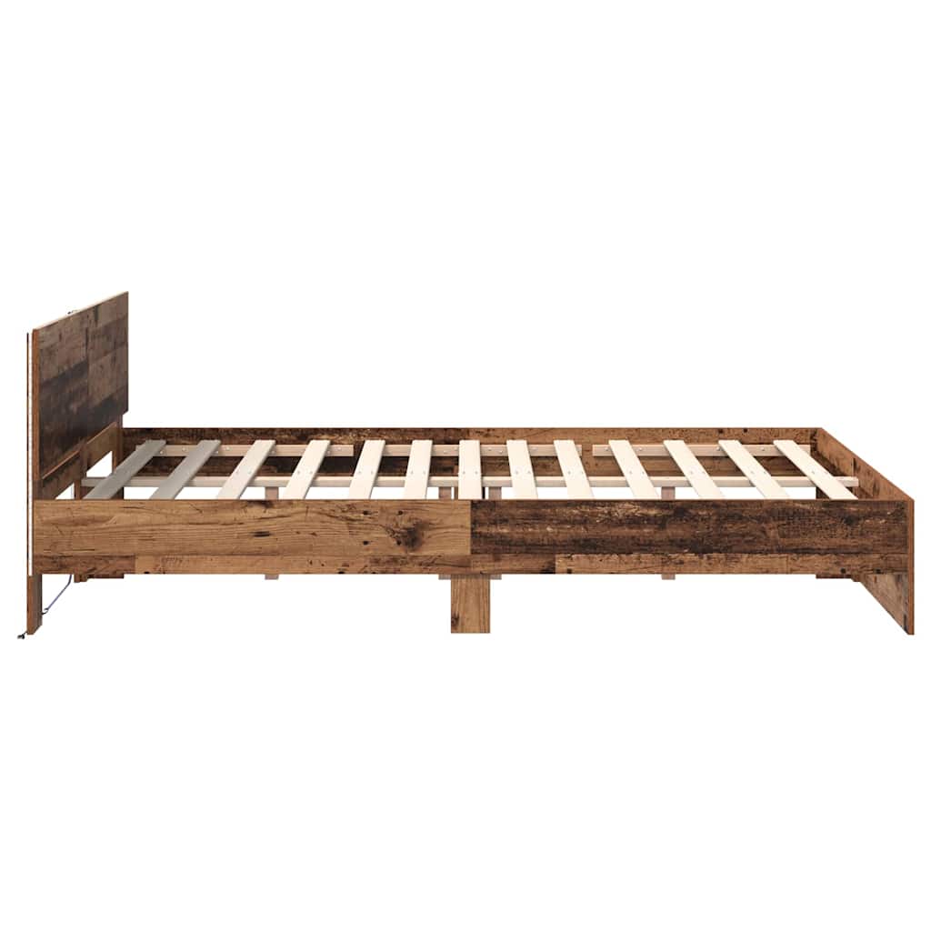 Sengestamme Gamle tre 135 x 190 cm Konstruert tre