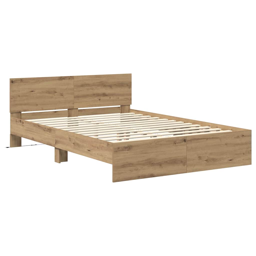 Sengestamme Artisan Eik 135 x 190 cm Konstruert tre