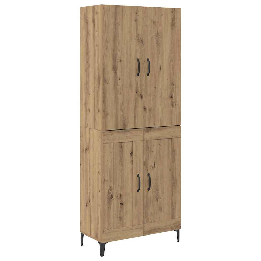Høyskap Artisan Eik 69,5 x 34 x 180 cm Konstruert tre