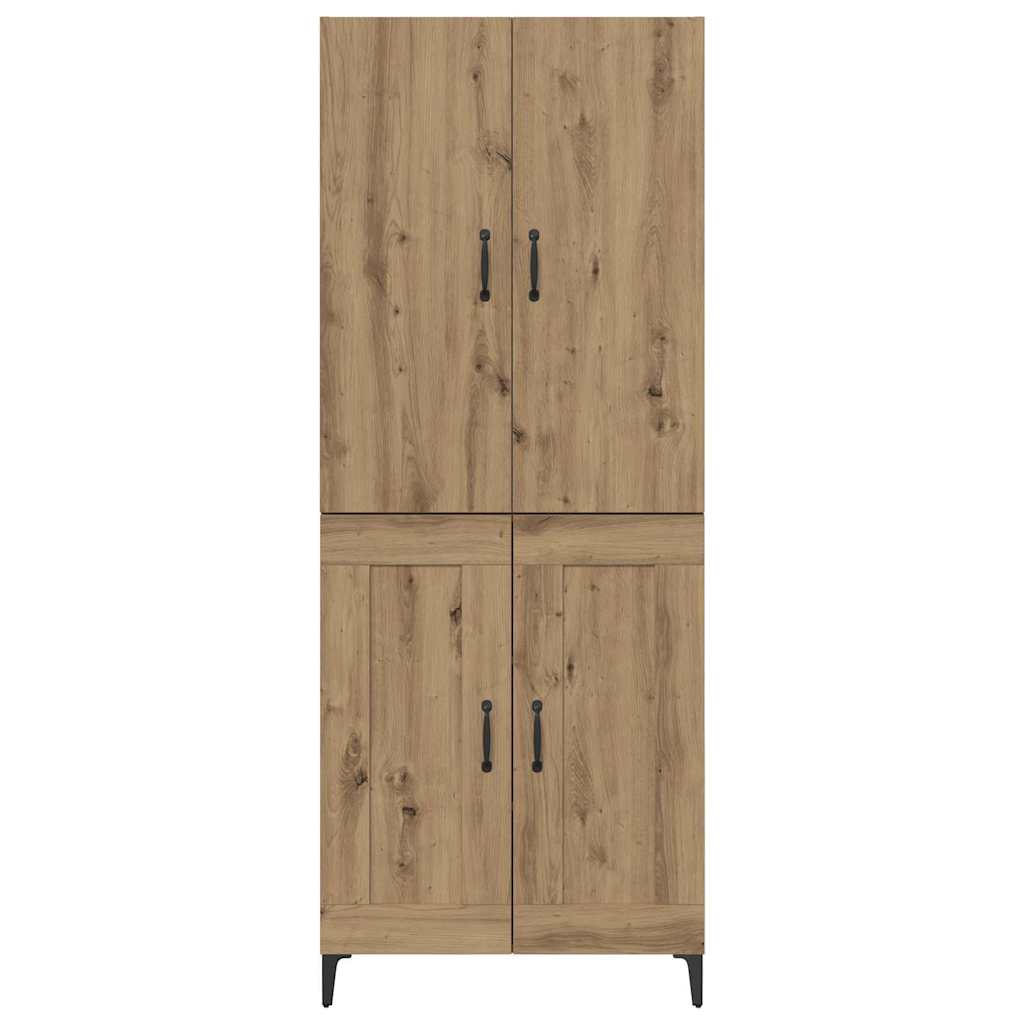 Høyskap Artisan Eik 69,5 x 34 x 180 cm Konstruert tre