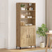 Høyskap 2 pcs artisan eik 69,5 x 34 x 180 cm Konstruert tre