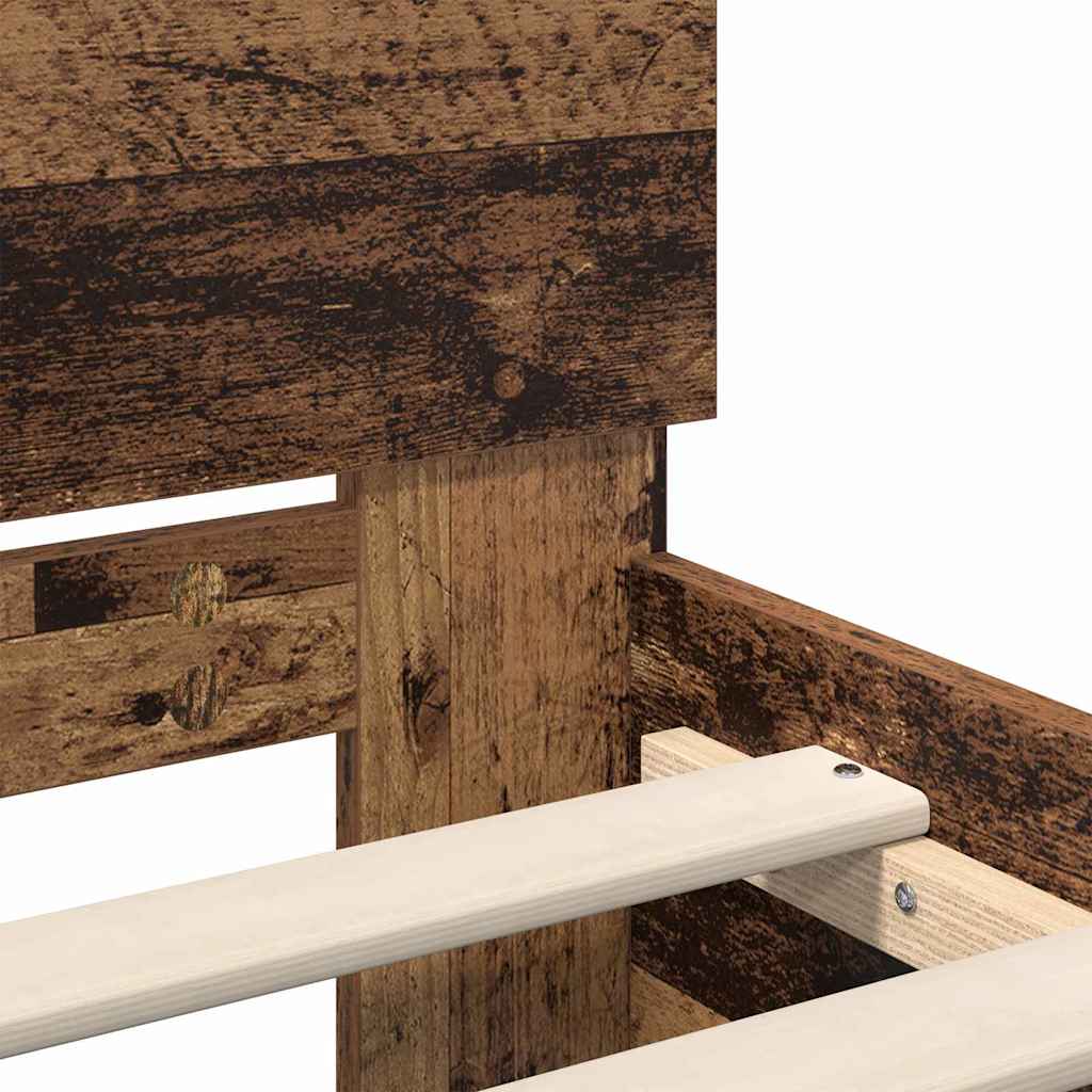 Sengestamme Gamle tre 180 x 200 cm Konstruert tre