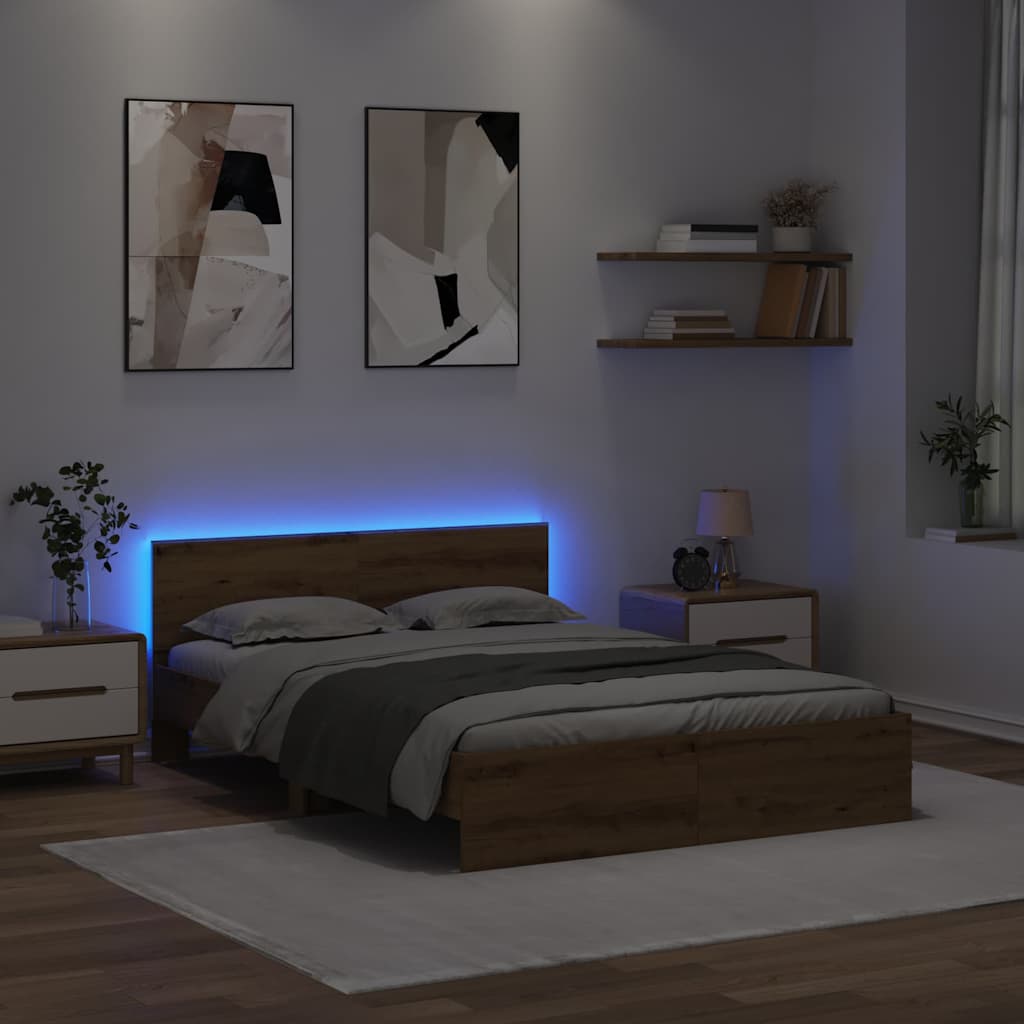 Sengestamme Artisan Eik 140 x 200 cm Konstruert tre