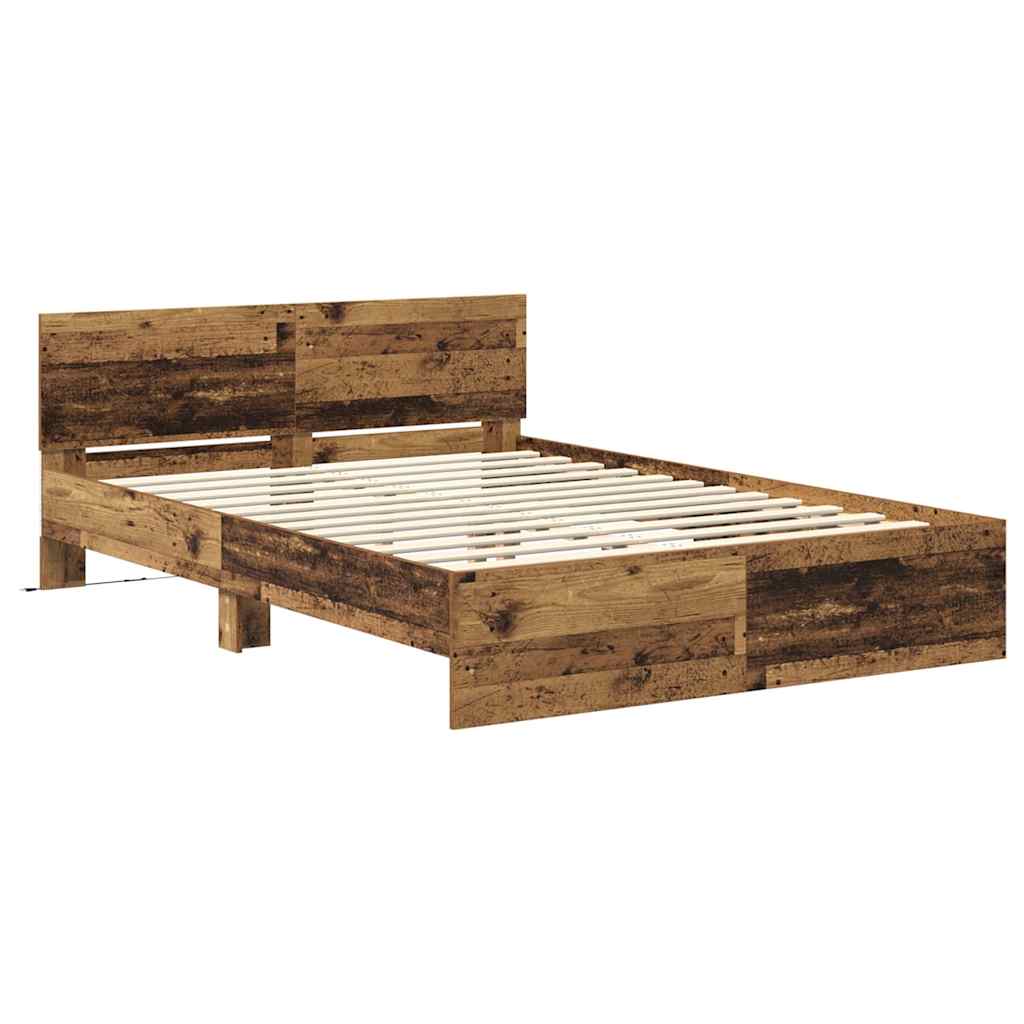Sengestamme Gamle tre 150 x 200 cm Konstruert tre