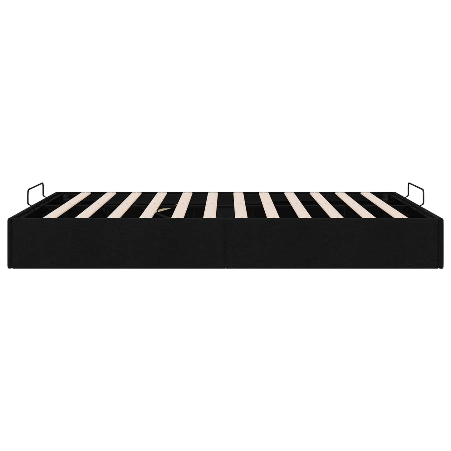 Ottoman sengeramme Svart 153 x 203 cm Stoff