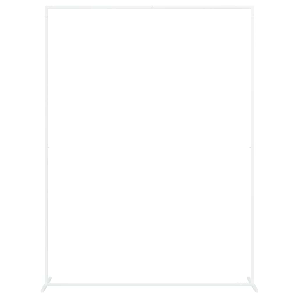 Bryllupsbue Hvit 150 x 49,5 x 200 cm Stål