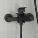 Dusjblandebatteri Svart G 1 / 2 tommer