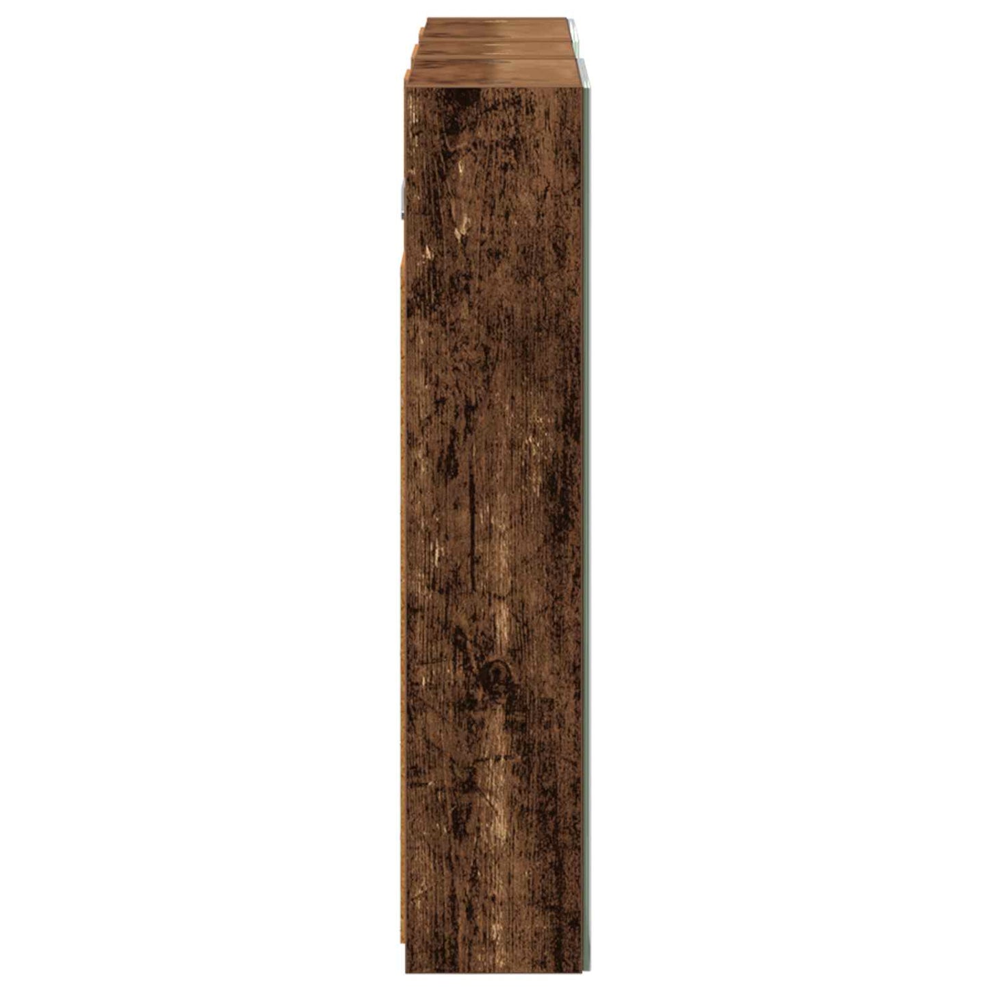 Baderomsskapsett med dør 3 pcs 80 x 10,5 x 50 cm Konstruert tre