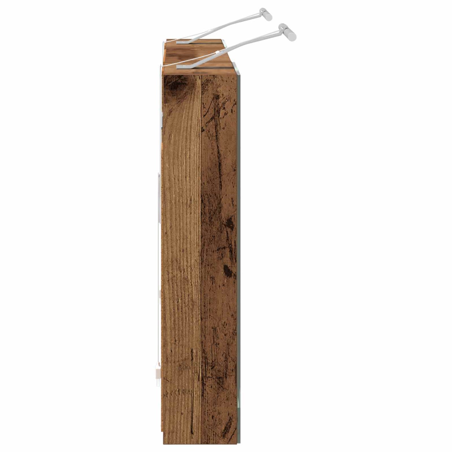 Baderomsskapsett 3 pcs 100 x 10,5 x 50 cm Konstruert tre
