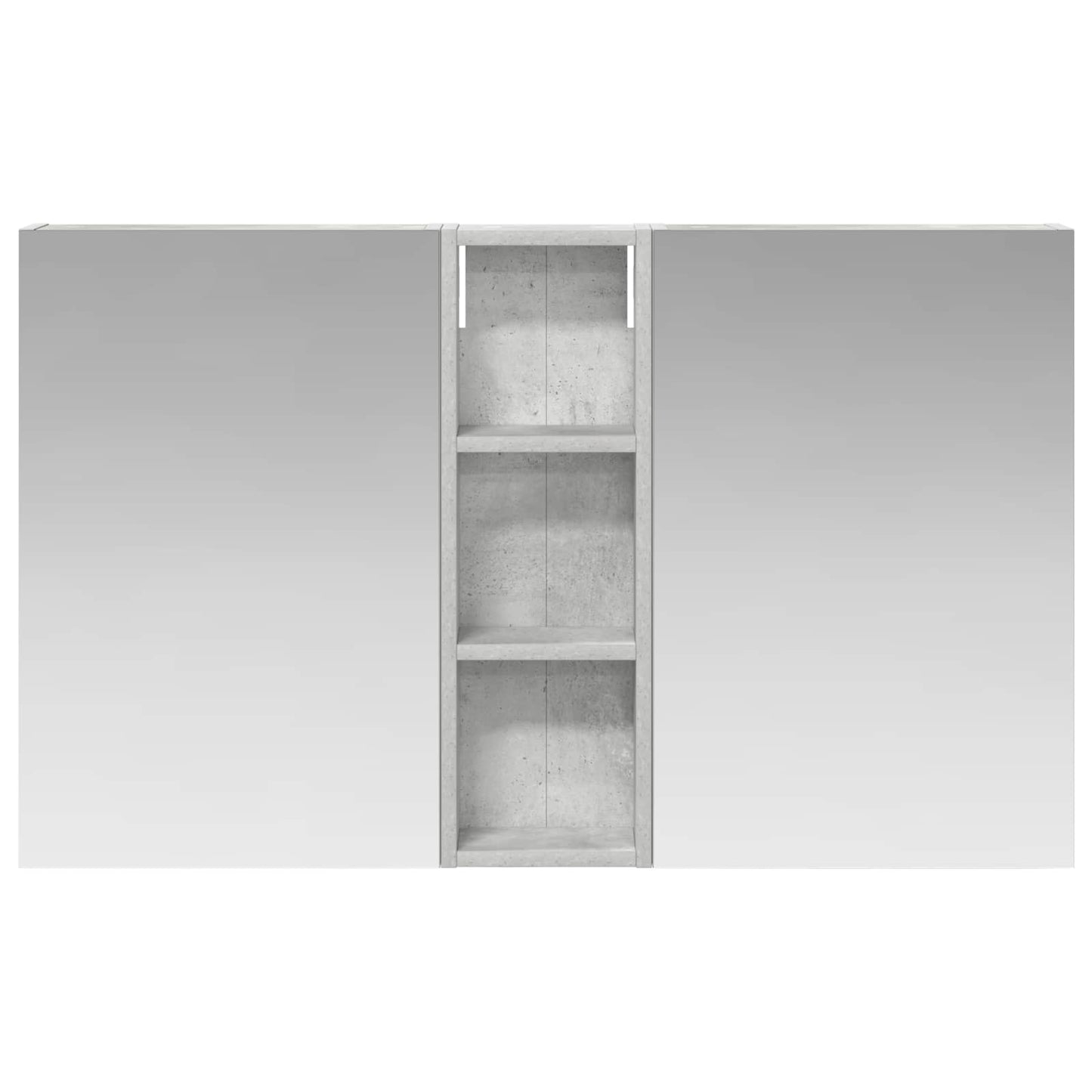 Baderomsskapsett 3 pcs 100 x 10,5 x 60,5 cm Konstruert tre