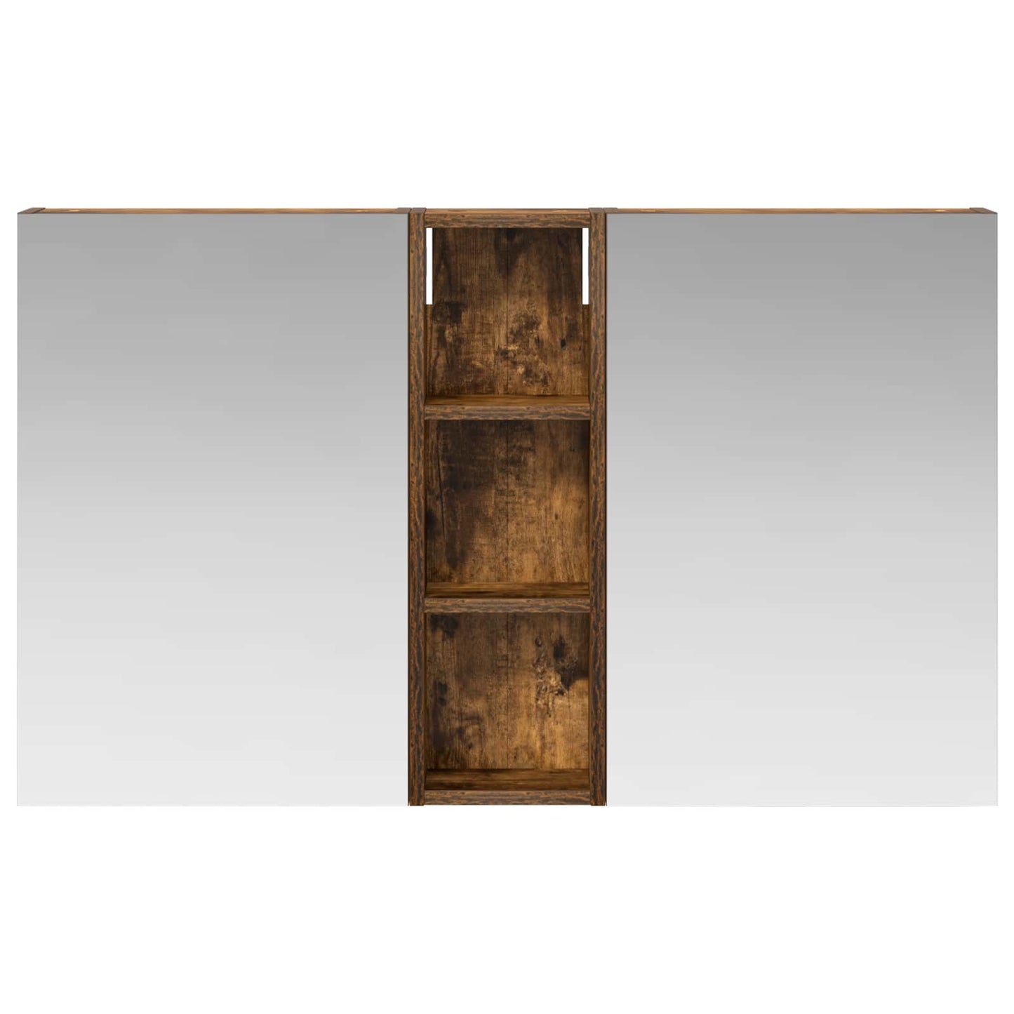 Baderomsskapsett 3 pcs 100 x 10,5 x 60,5 cm Konstruert tre