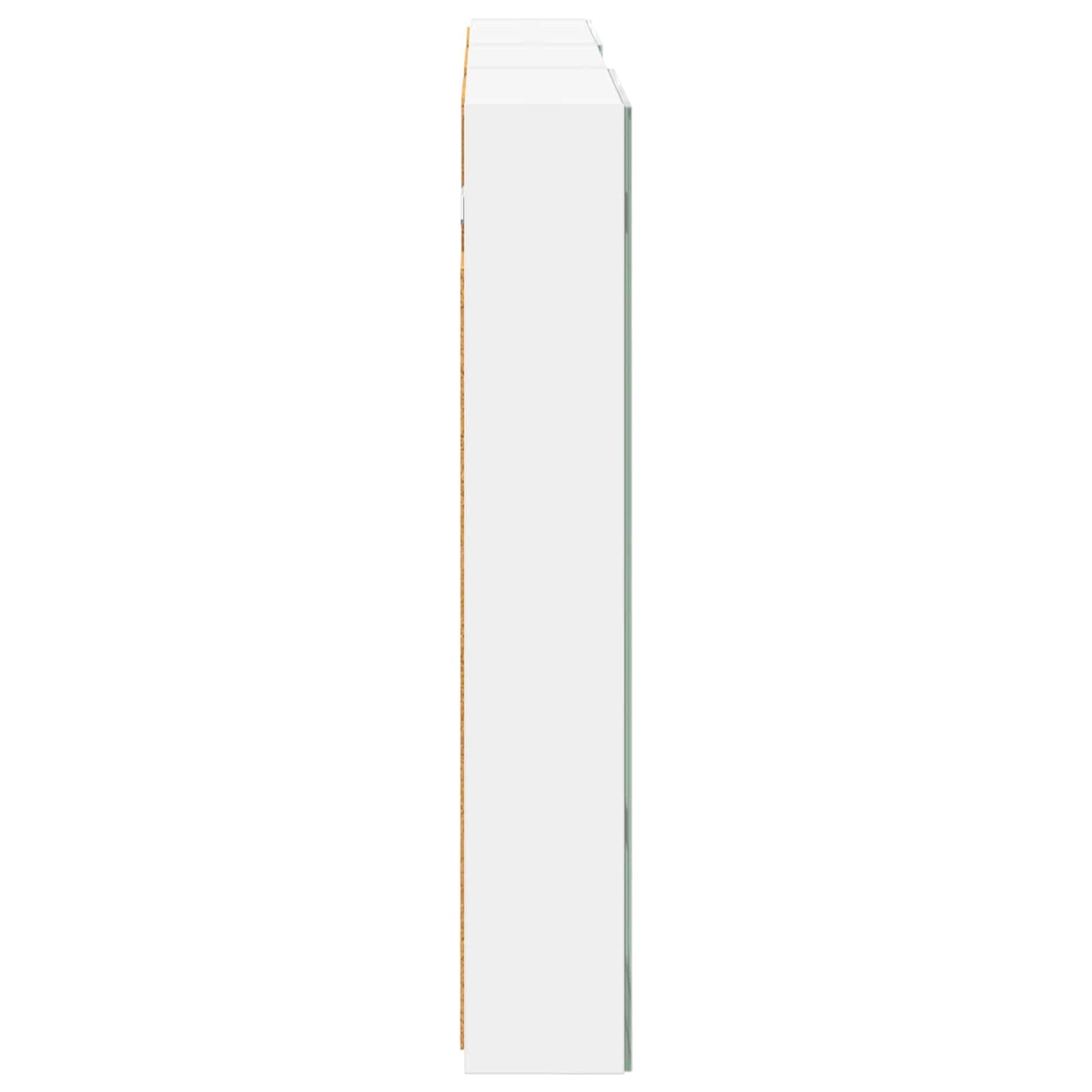 Baderomsskapsett 3 pcs 110 x 10,5 x 60,5 cm Konstruert tre