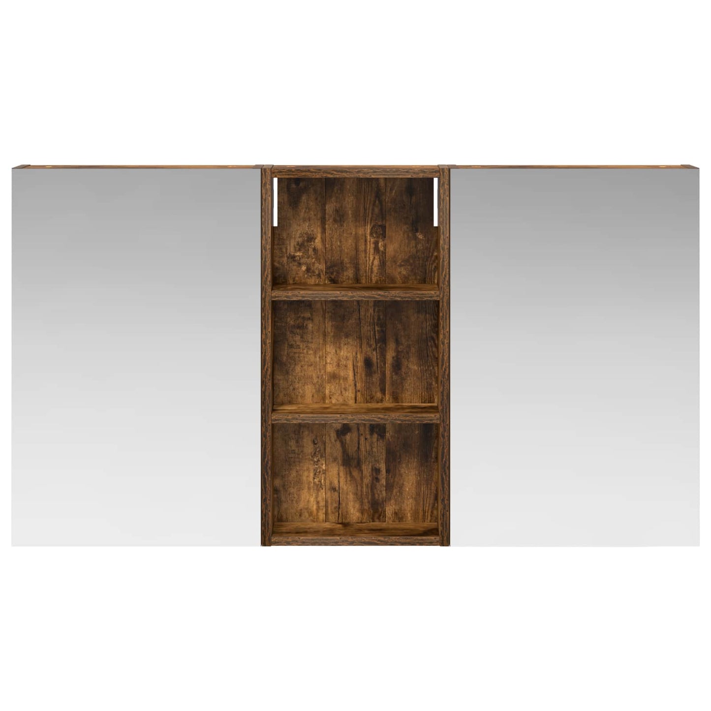 Baderomsskapsett 3 pcs 110 x 10,5 x 60,5 cm Konstruert tre
