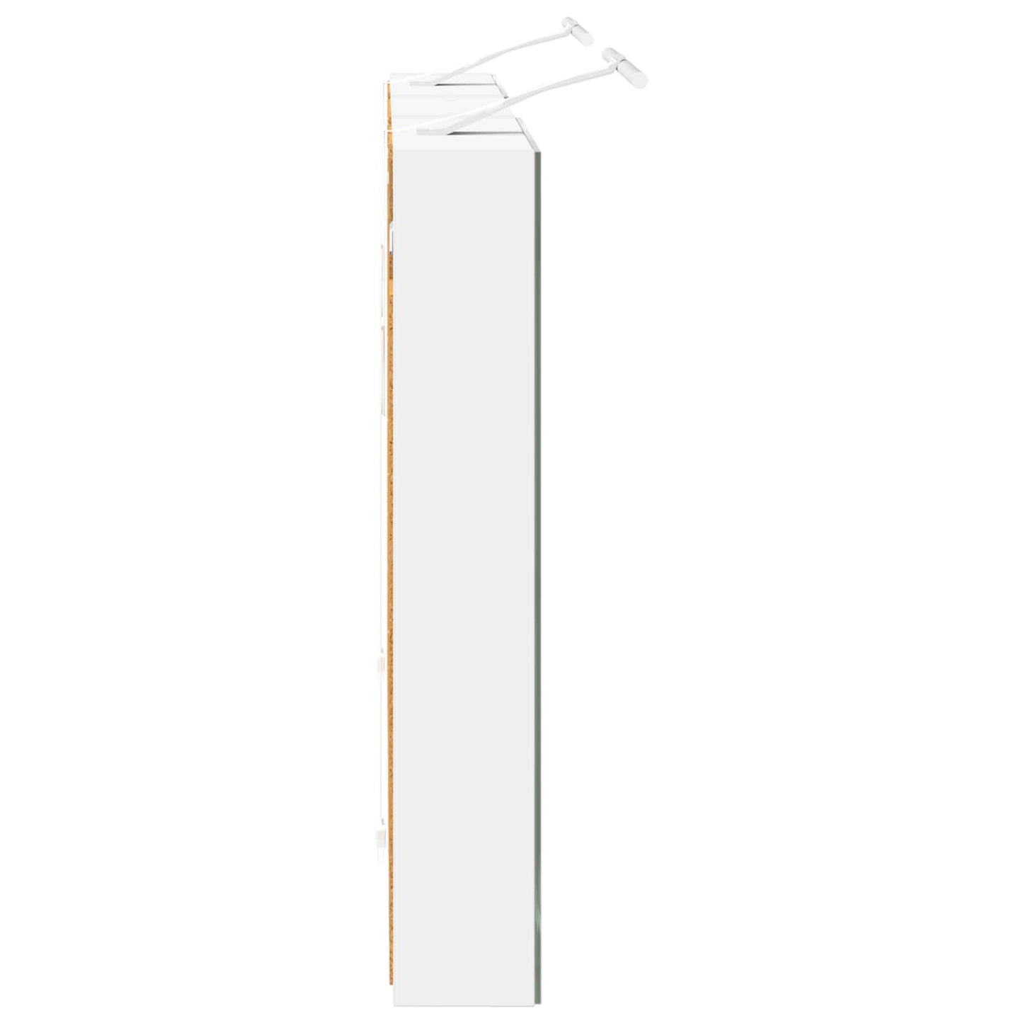 Baderomsskapsett 3 pcs 110 x 10,5 x 60,5 cm Konstruert tre