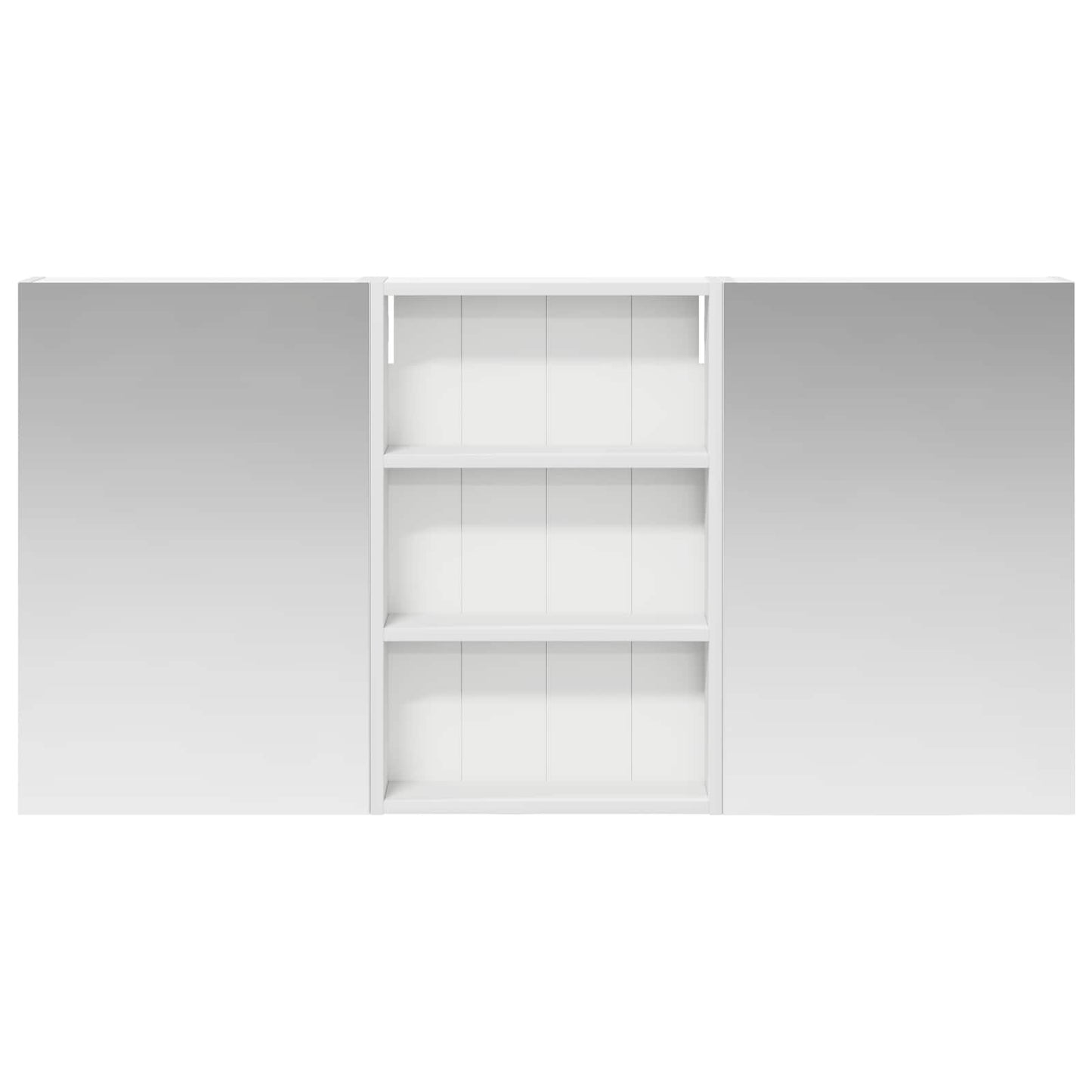 Baderomsskapsett 3 pcs 120 x 10,5 x 60,5 cm Konstruert tre