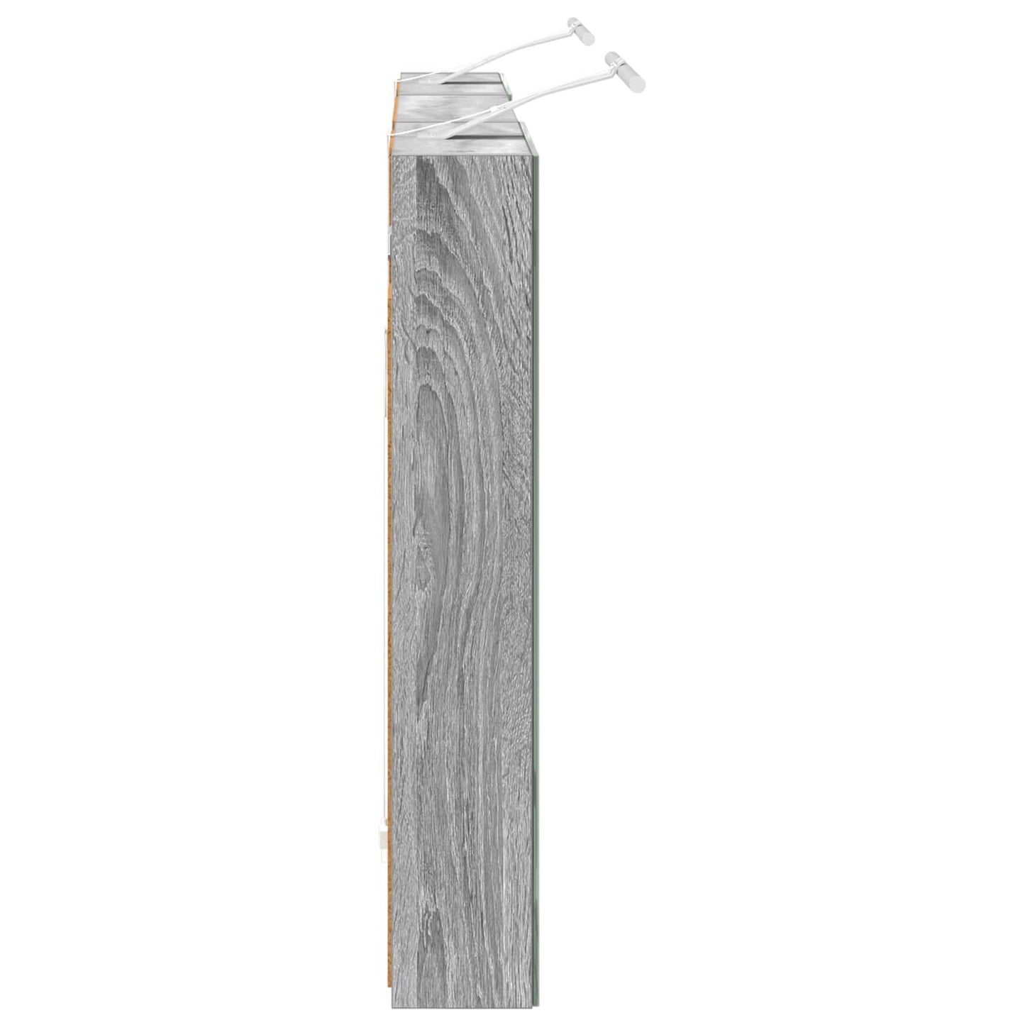 Baderomsskapsett 3 pcs 120 x 10,5 x 60,5 cm Konstruert tre