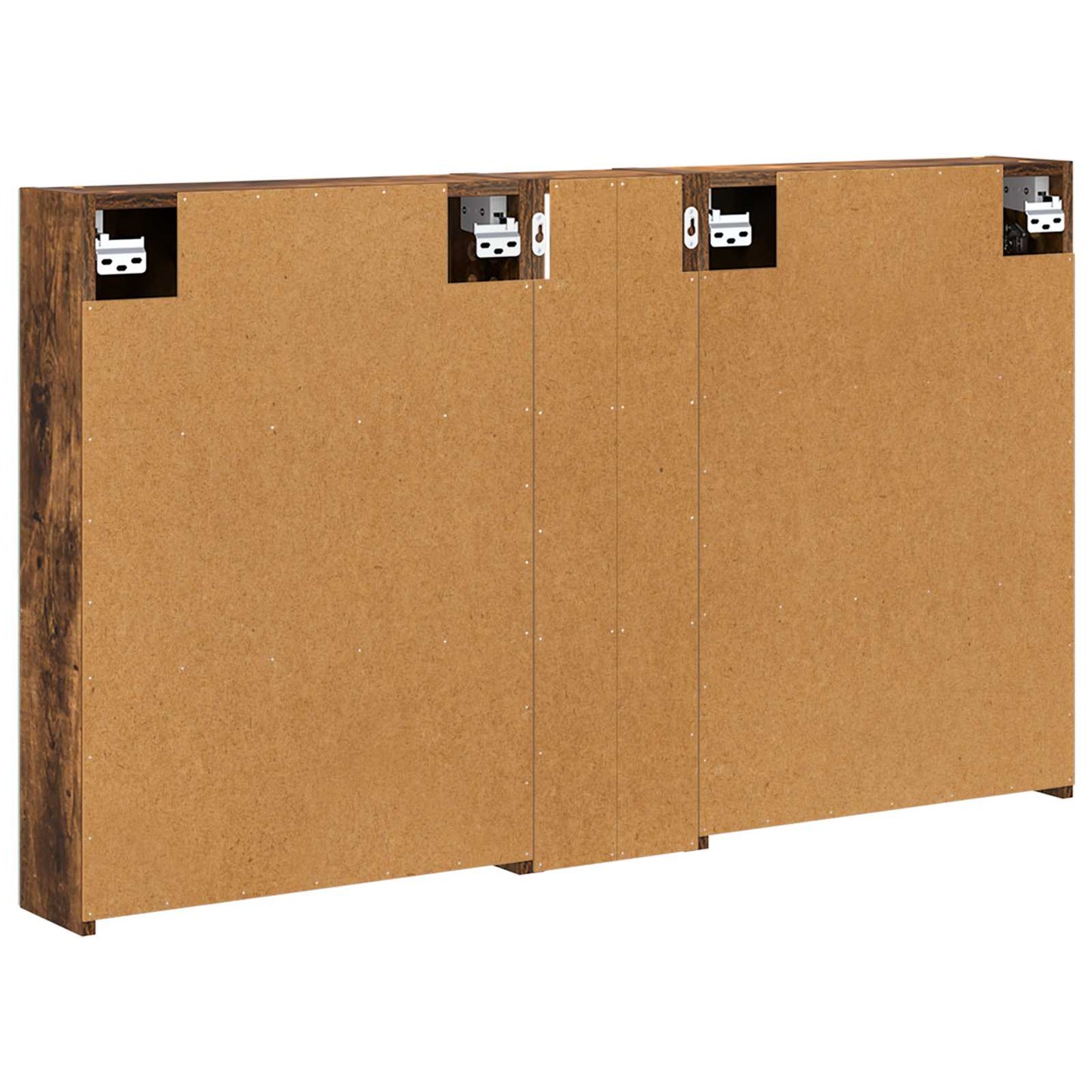 Baderomsskapsett 3 pcs 120 x 14,5 x 70 cm Konstruert tre