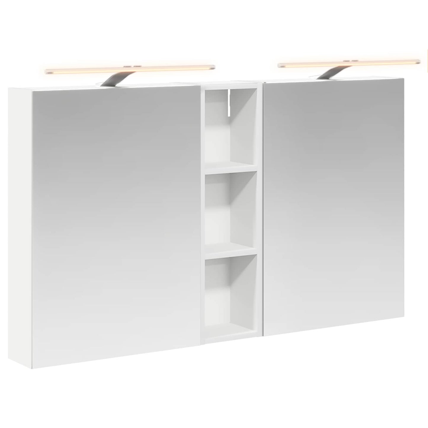 Baderomsskapsett 3 pcs 120 x 14,5 x 70 cm Konstruert tre