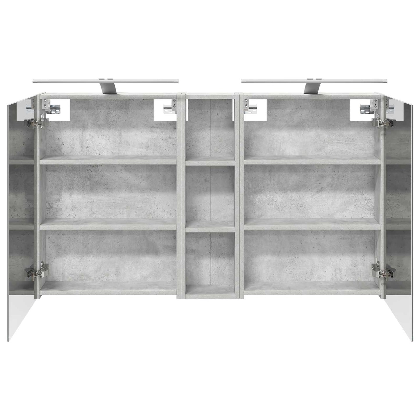 Baderomsskapsett 3 pcs 120 x 14,5 x 70 cm Konstruert tre