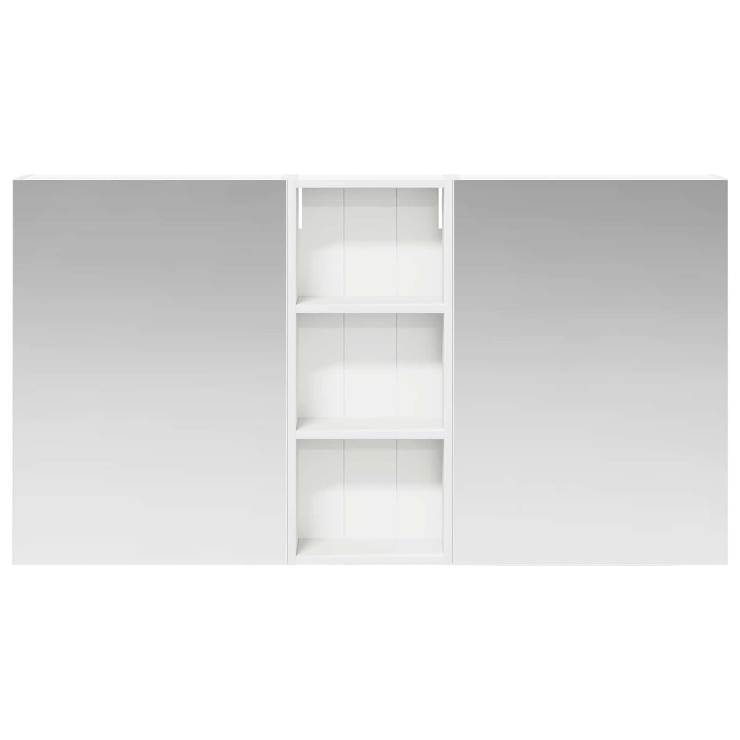 Baderomsskapsett 3 pcs 130 x 14,5 x 70 cm Konstruert tre