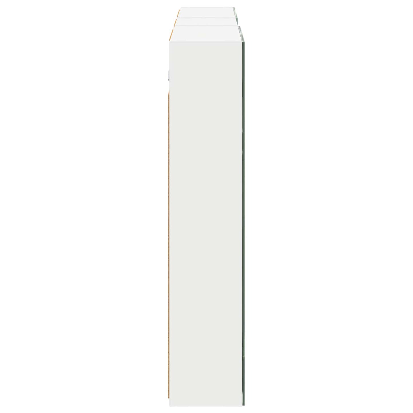 Baderomsskapsett 3 pcs 130 x 14,5 x 70 cm Konstruert tre
