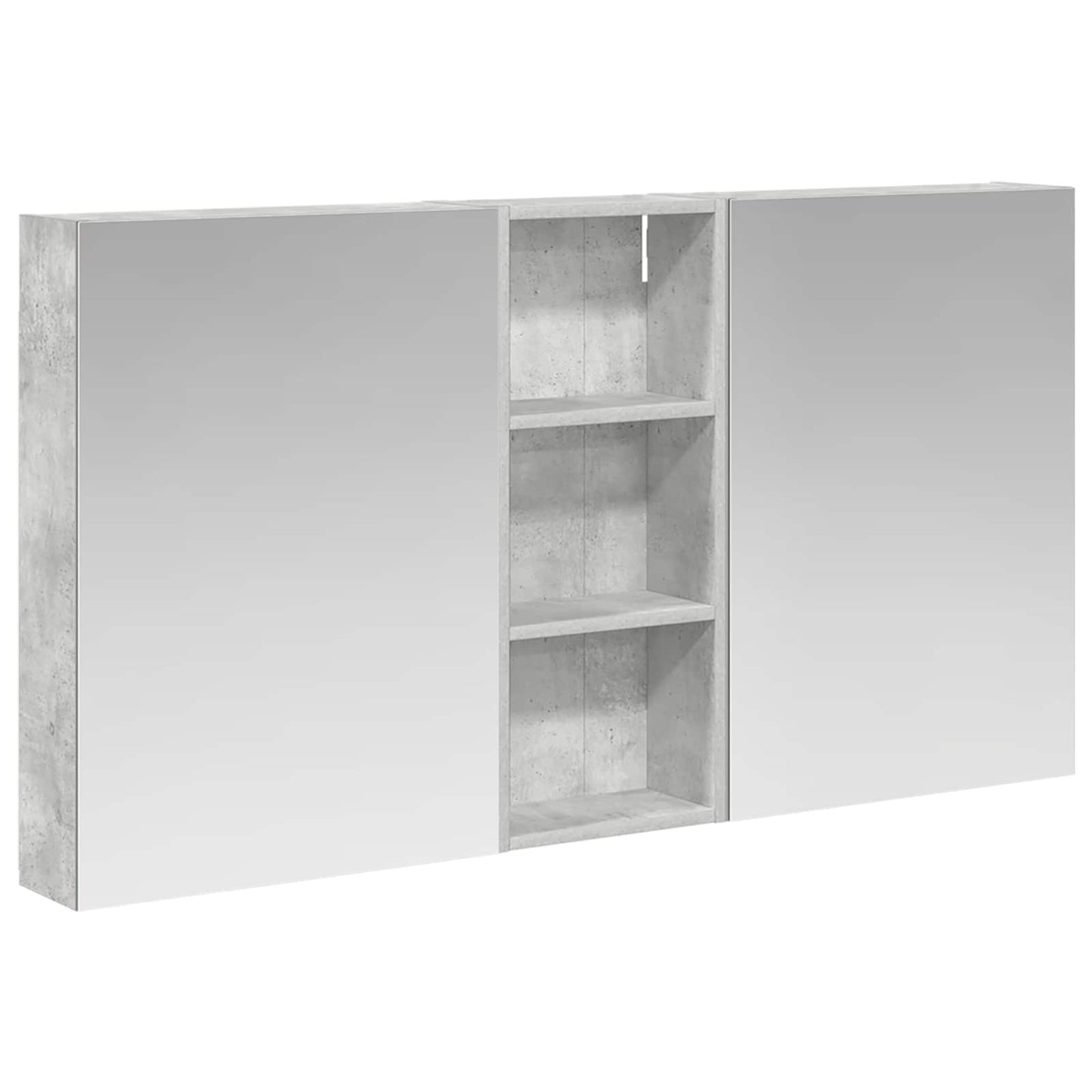 Baderomsskapsett 3 pcs 130 x 14,5 x 70 cm Konstruert tre