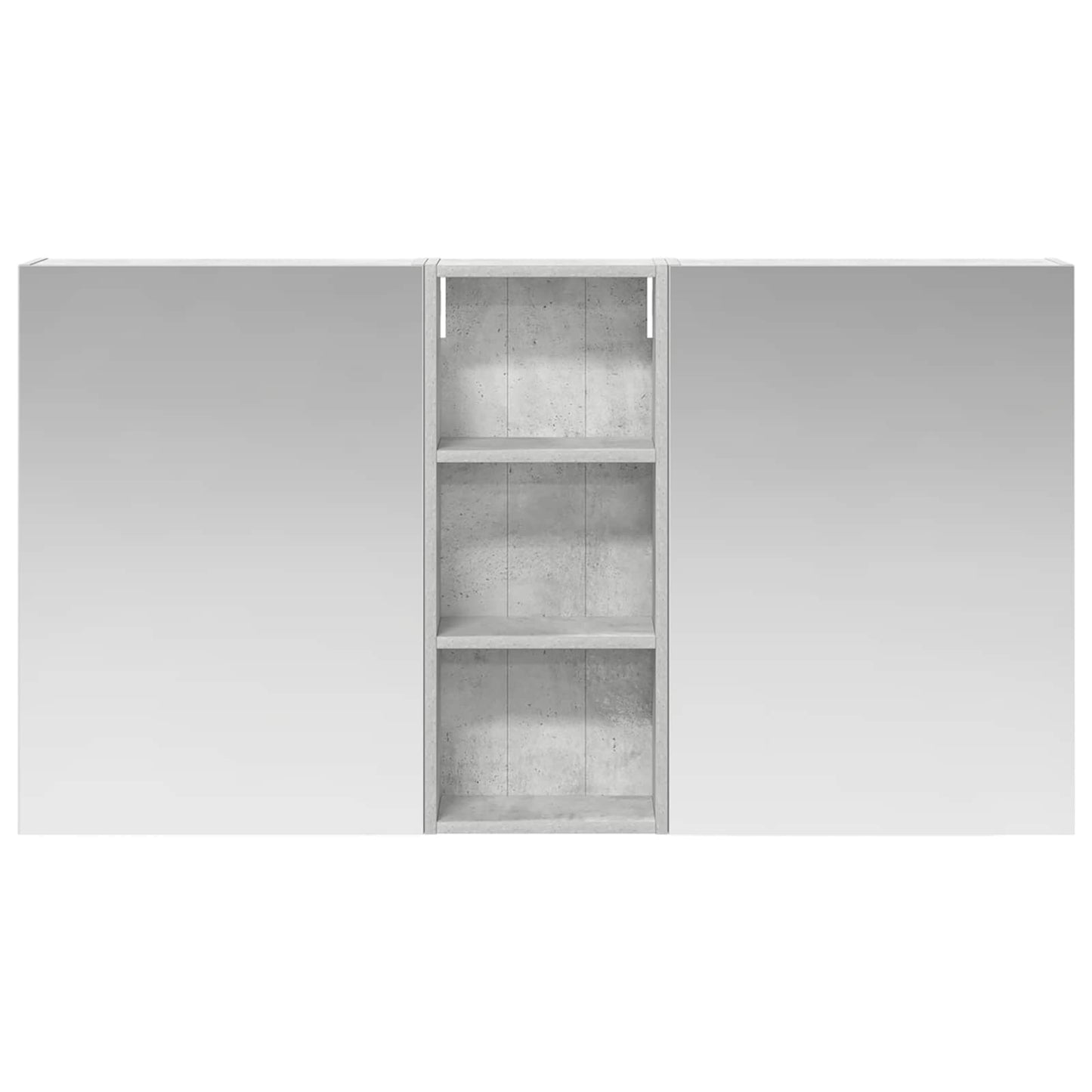 Baderomsskapsett 3 pcs 130 x 14,5 x 70 cm Konstruert tre