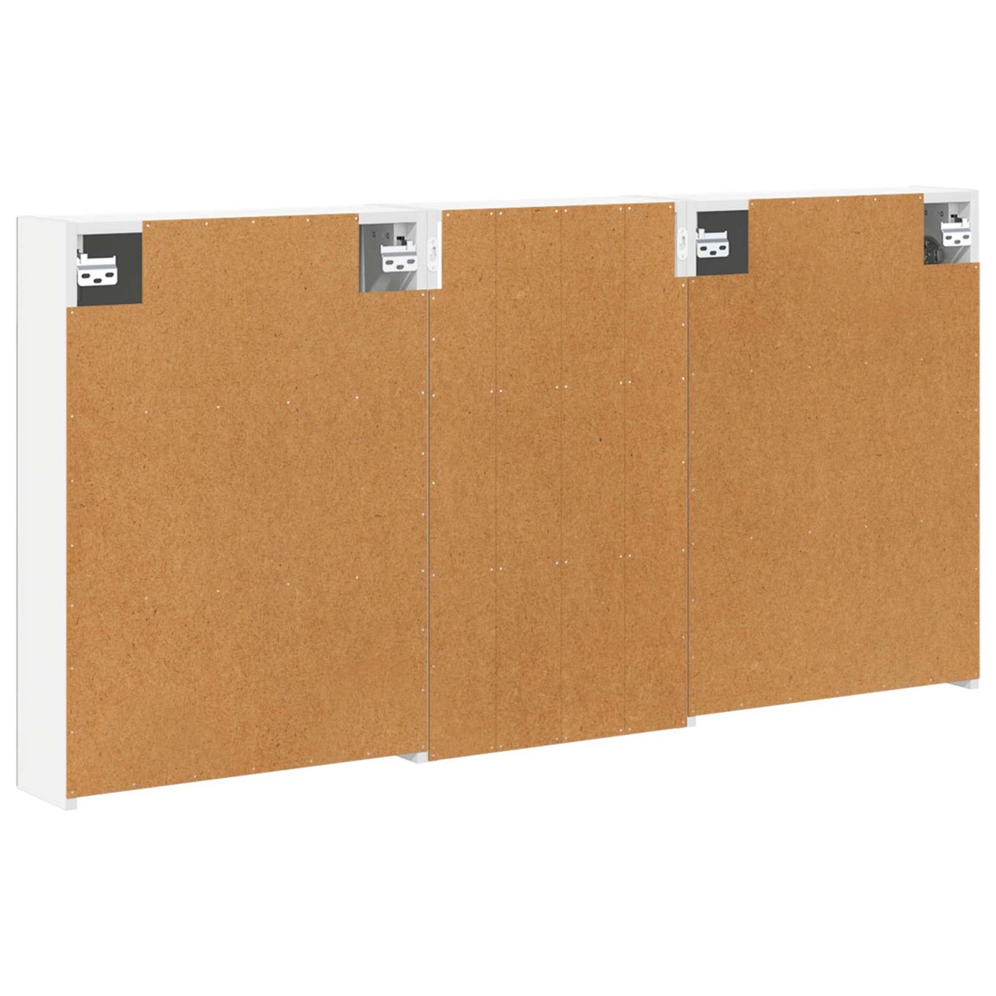 Baderomsskapsett 3 pcs 140 x 14,5 x 70 cm Konstruert tre