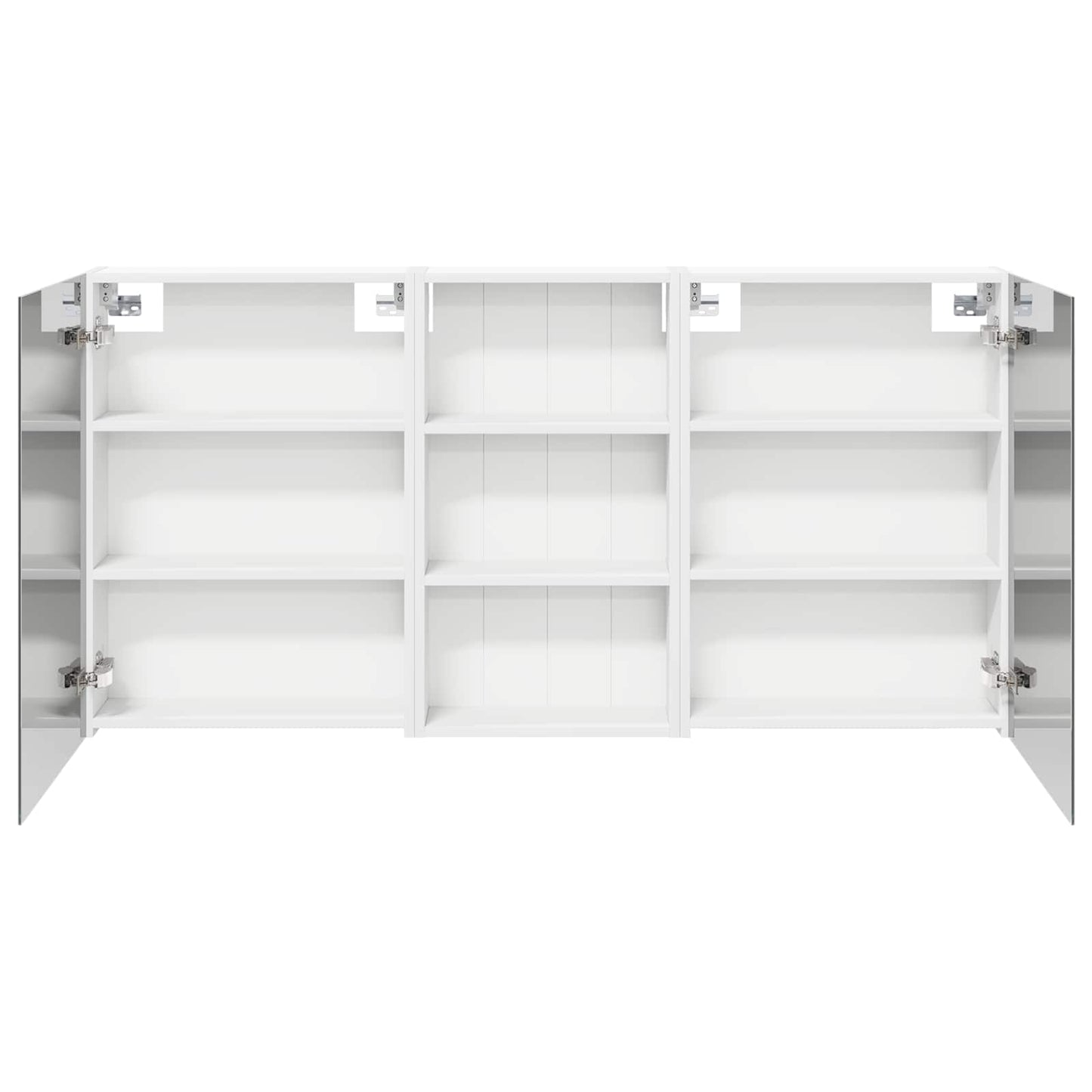 Baderomsskapsett 3 pcs 140 x 14,5 x 70 cm Konstruert tre
