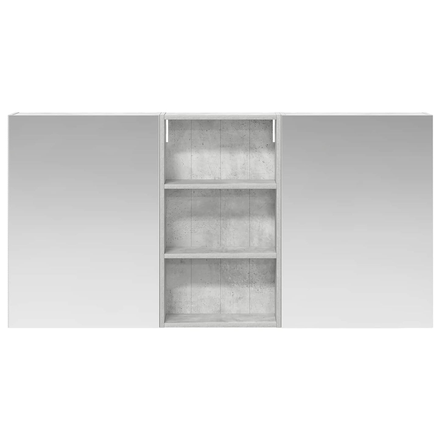 Baderomsskapsett 3 pcs 140 x 14,5 x 70 cm Konstruert tre