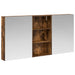 Baderomsskapsett 3 pcs 140 x 14,5 x 70 cm Konstruert tre