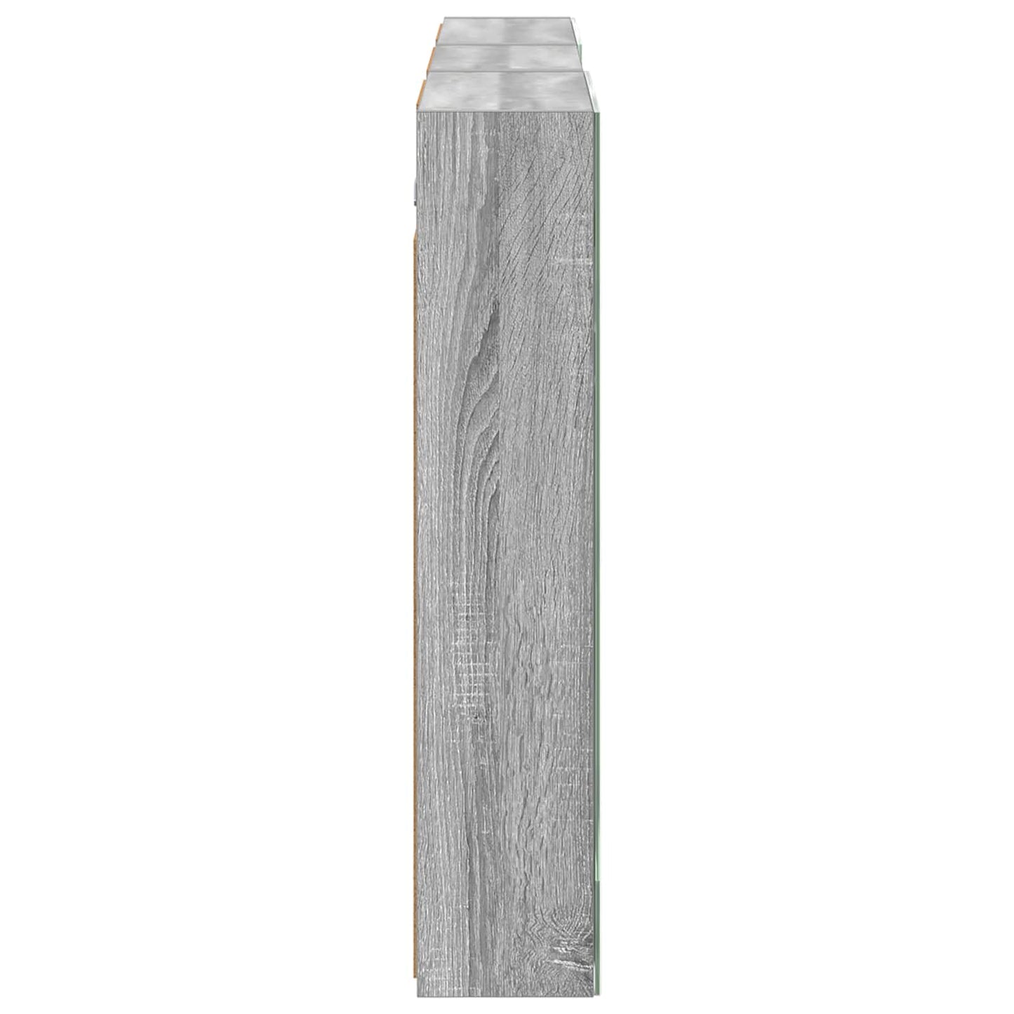 Baderomsskapsett 3 pcs 140 x 14,5 x 70 cm Konstruert tre