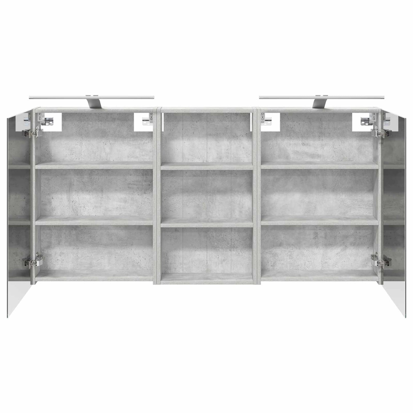 Baderomsskapsett 3 pcs 140 x 14,5 x 70 cm Konstruert tre