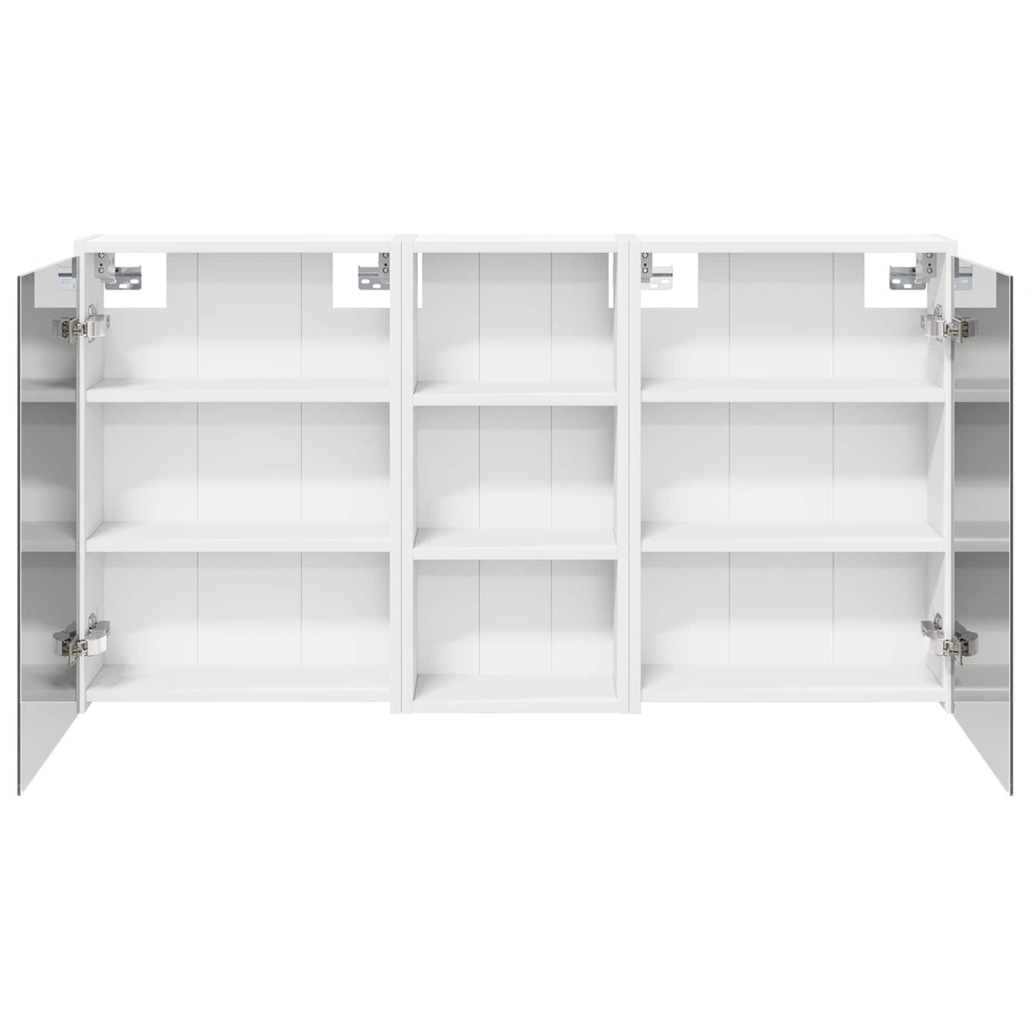 Baderomsskapsett for 3 pcs 116 x 16 x 62,5 cm Konstruert tre