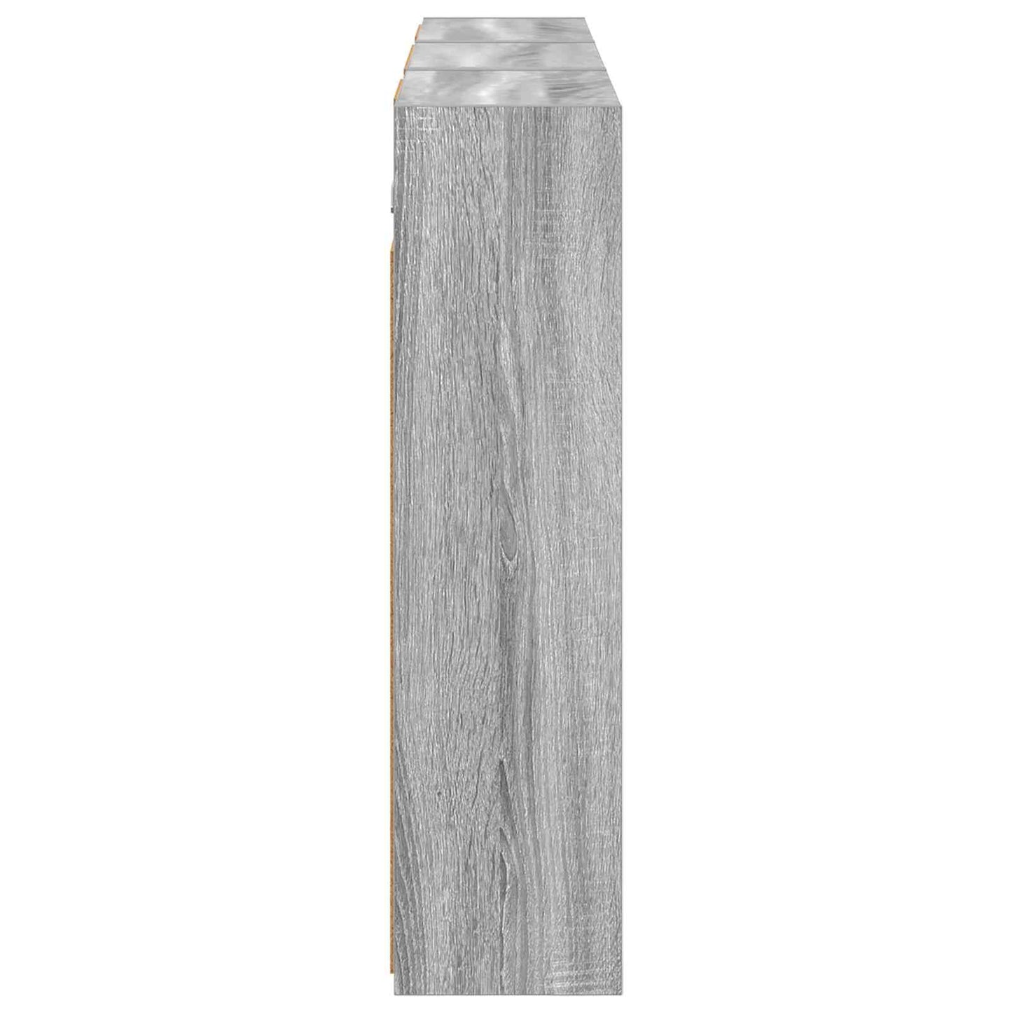 Baderomsskapsett 3 pcs 126 x 16 x 62.5 cm Konstruert tre
