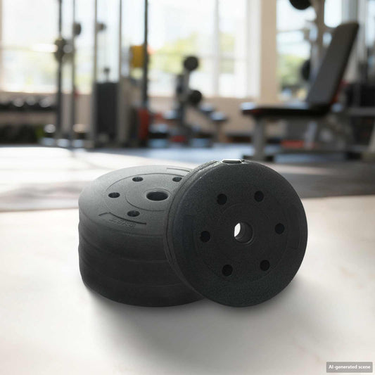 2-i-1 Manualsett 30kg Svart og Rød Sement og jernsand