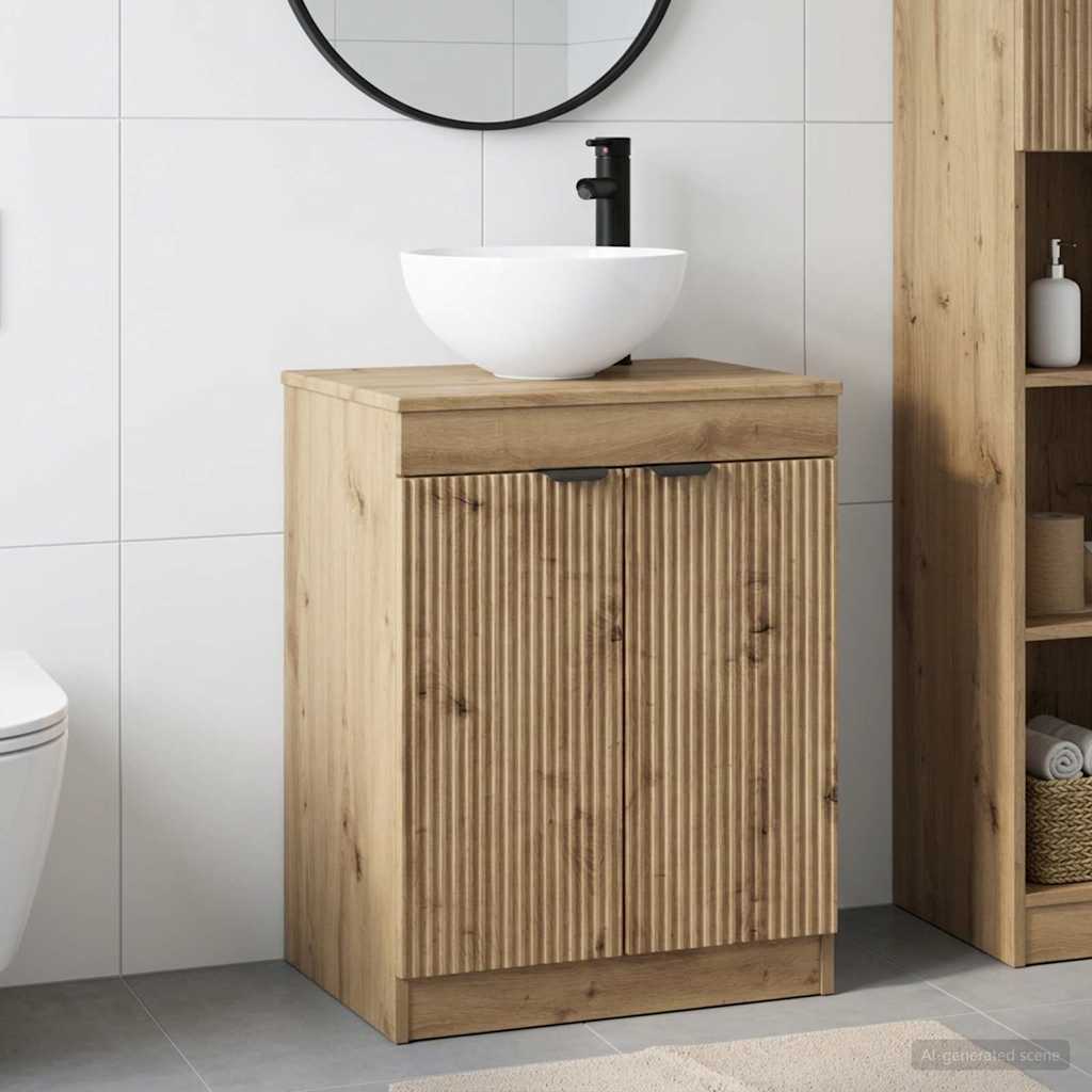 Baderomsinnredningssett Artisan eik Konstruert tre
