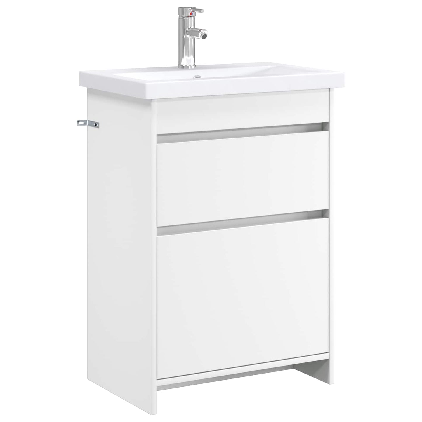 Baderomsinnredningssett Hvit 61 x 40 x 84,5 cm Konstruert tre