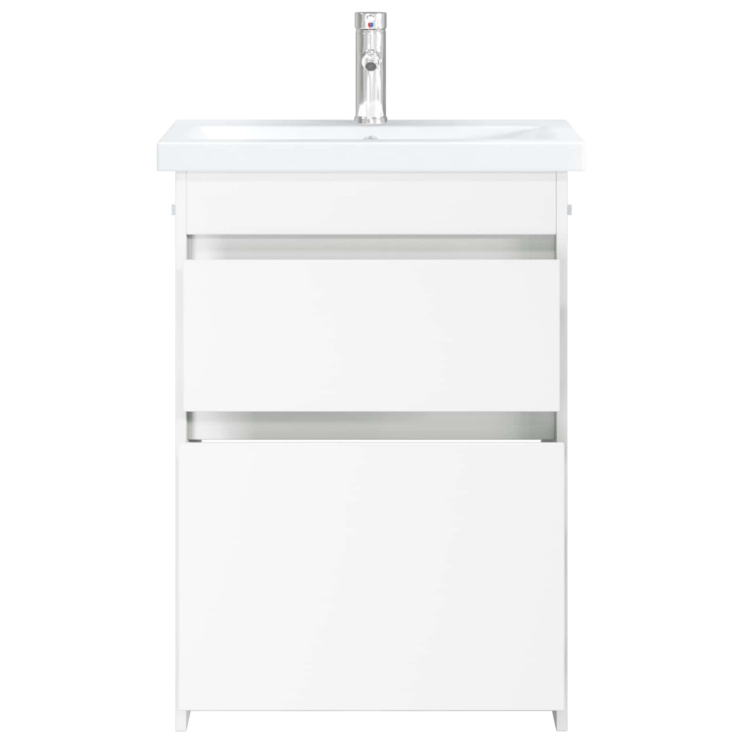 Baderomsinnredningssett Hvit 61 x 40 x 84,5 cm Konstruert tre