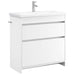 Baderomsinnredningssett Hvit 81 x 40 x 84,5 cm Konstruert tre