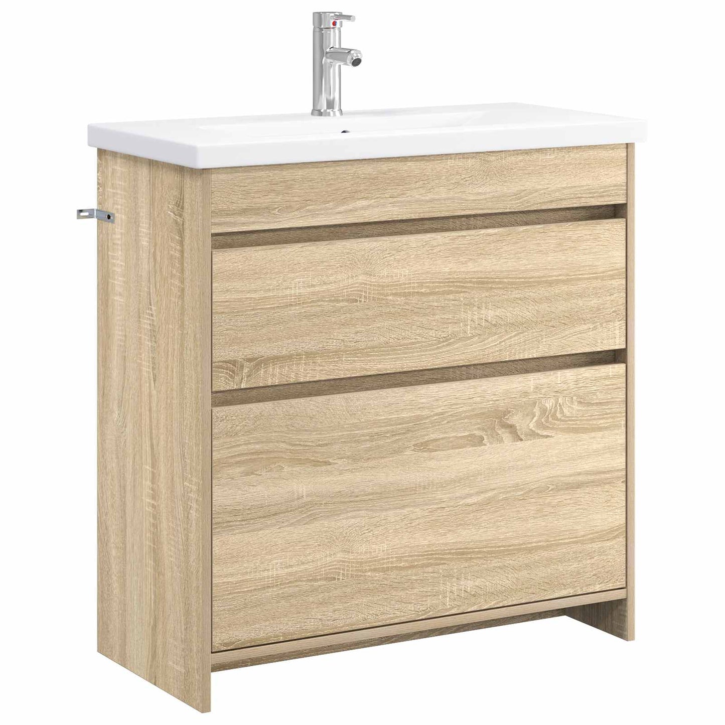 Baderomsinnredningssett Sonoma eik 81 x 40 x 84,5 cm