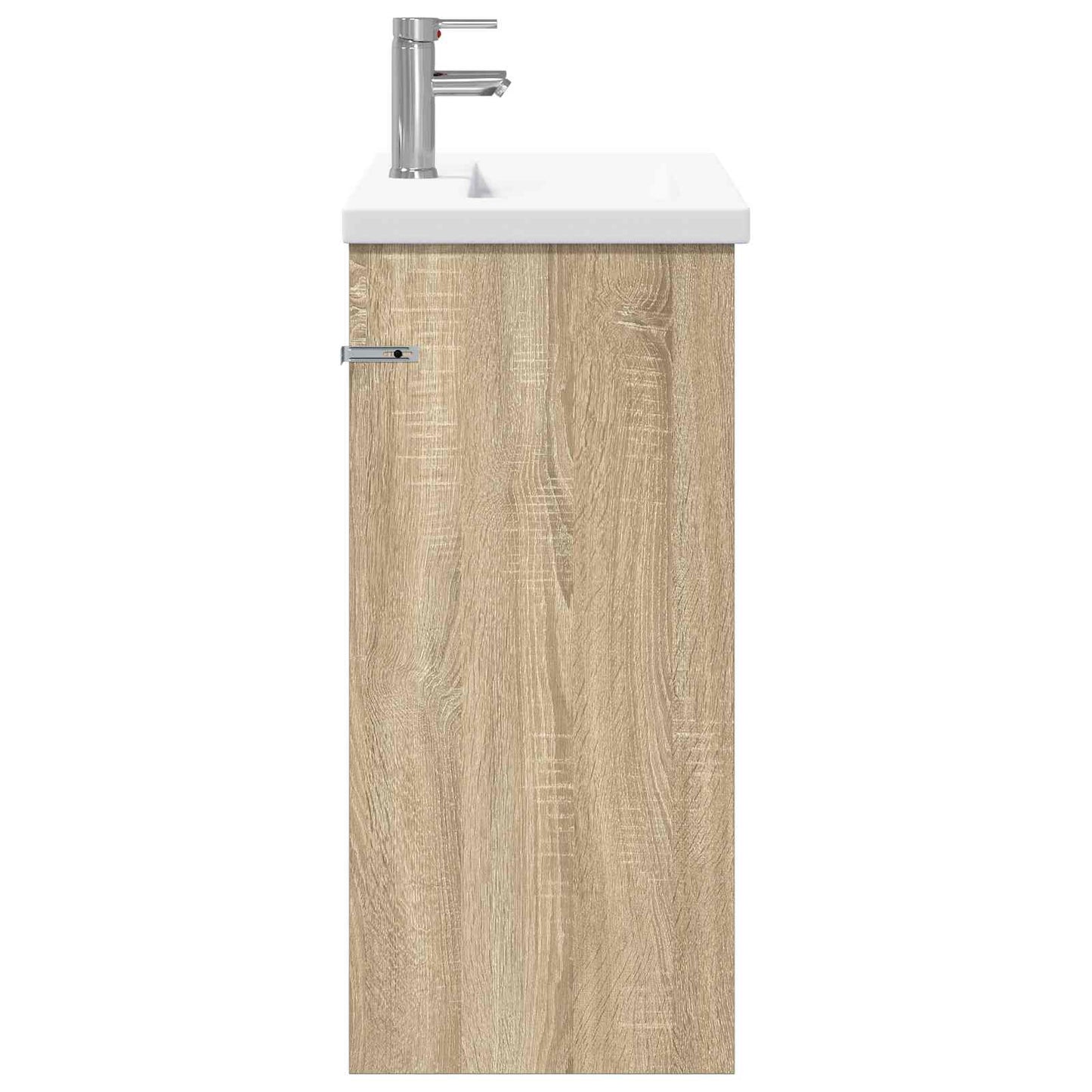 Baderomsinnredningssett Sonoma eik 81 x 40 x 84,5 cm