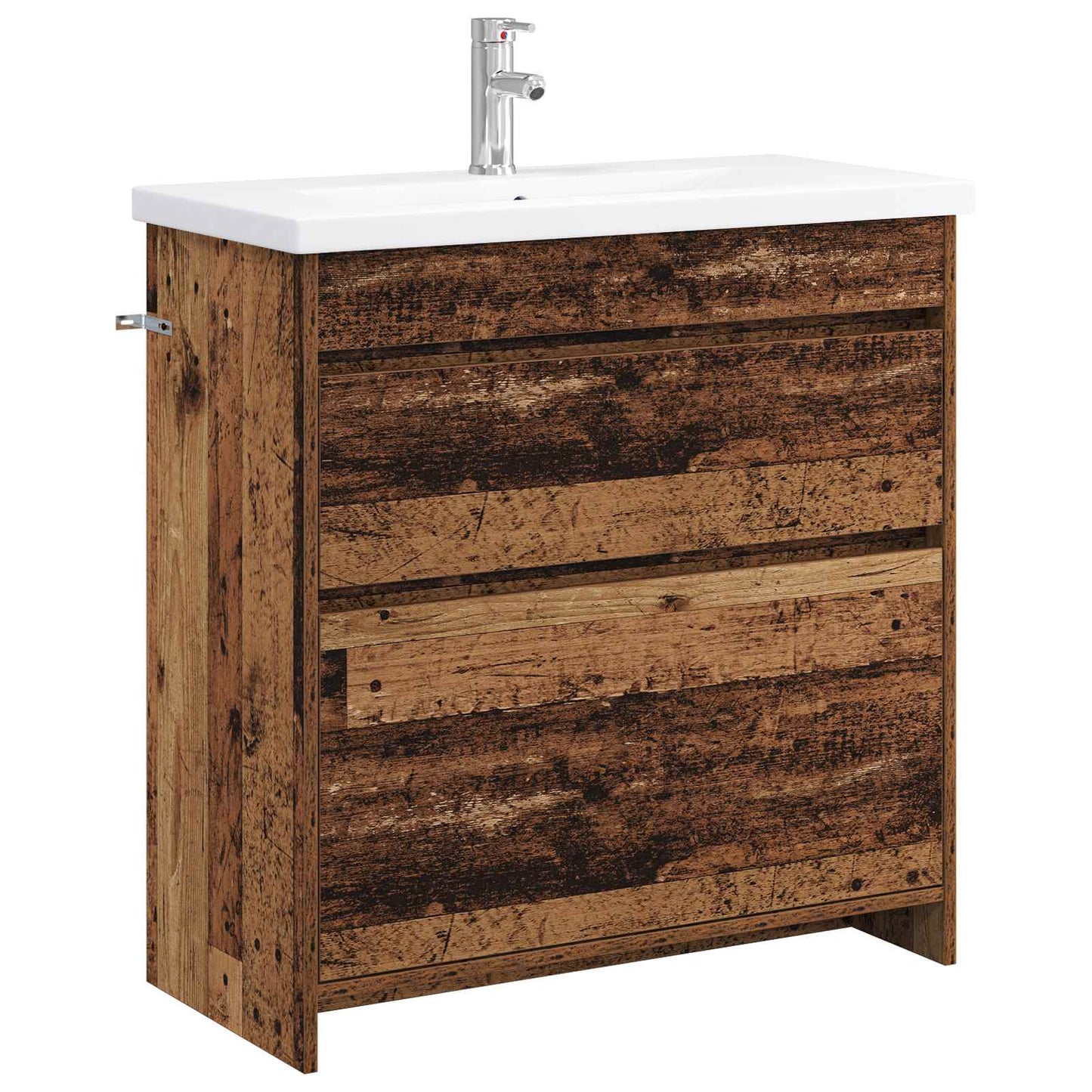 Baderomsinnredningssett Gammelt tre 81 x 40 x 84,5 cm