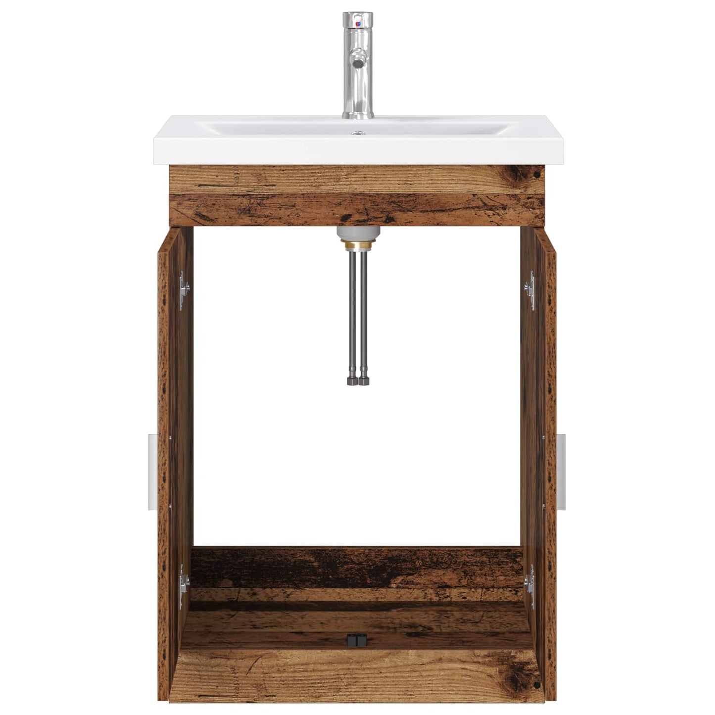 Baderomsinnredningssett Gammelt tre 61 x 40 x 84,5 cm