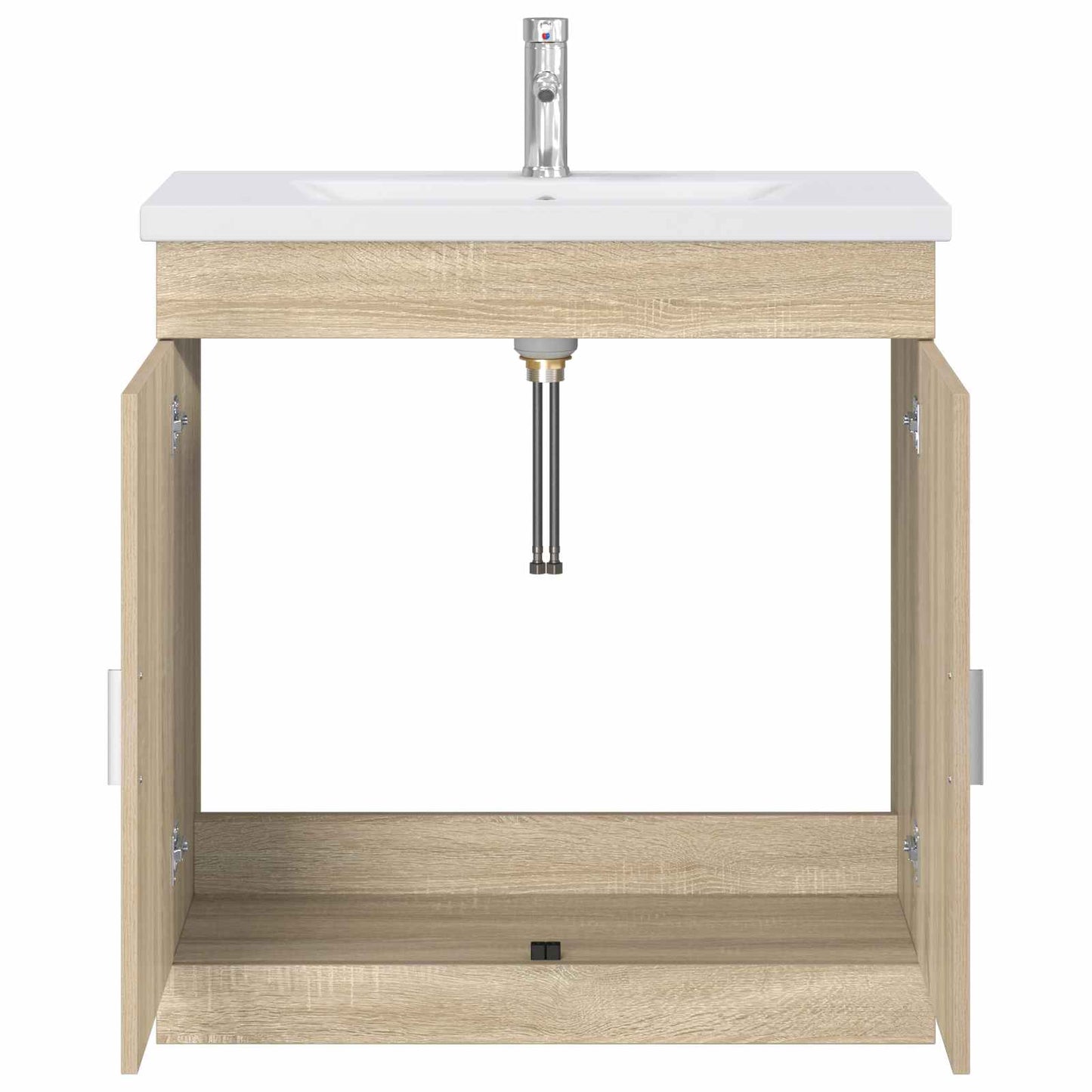 Baderomsinnredningssett Sonoma eik 81 x 40 x 84,5 cm