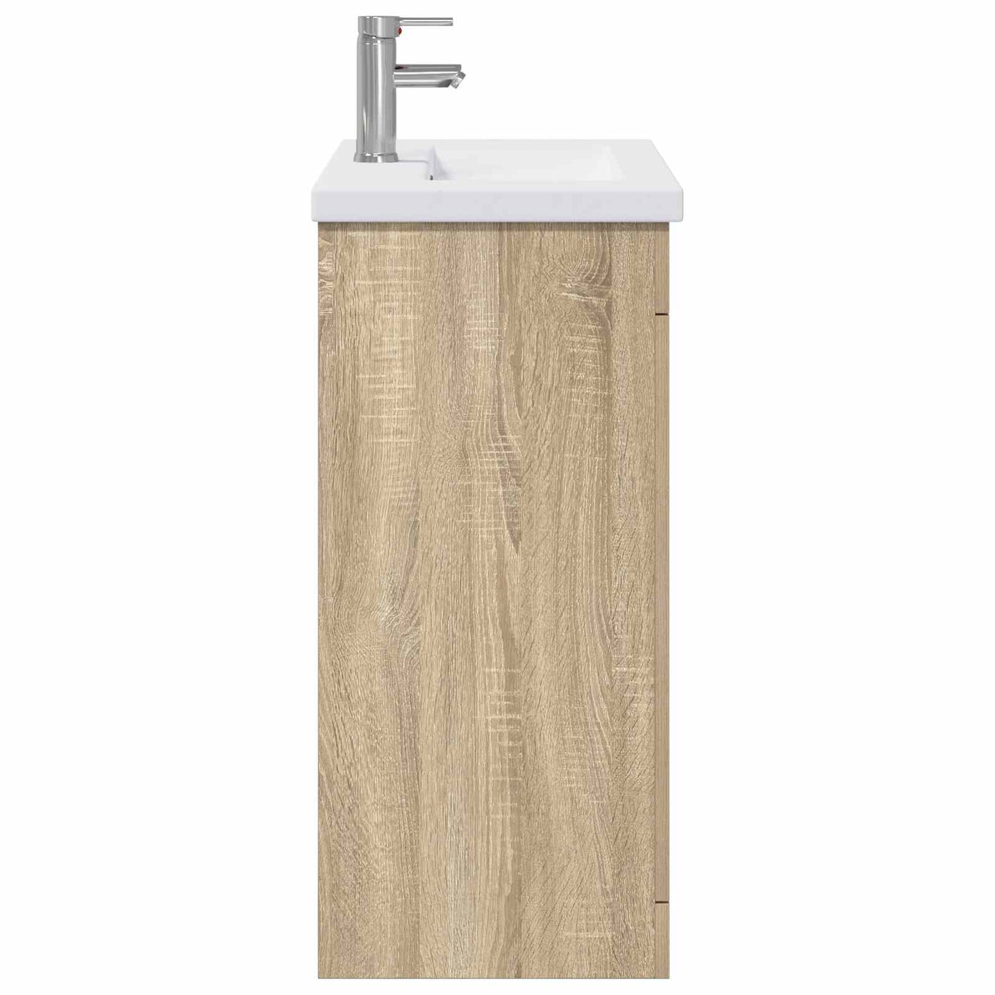 Baderomsinnredningssett Sonoma eik 81 x 40 x 84,5 cm