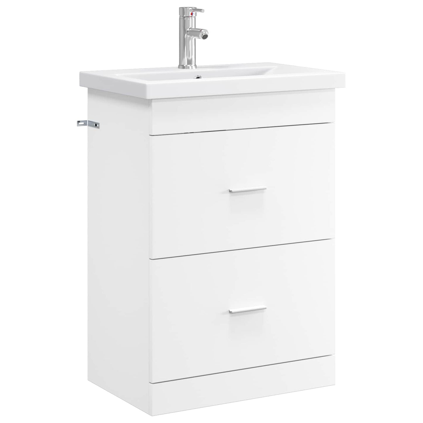 Baderomsinnredningssett Hvit 61 x 40 x 84,5 cm Konstruert tre